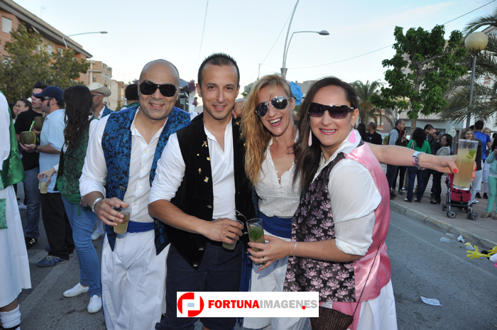 Desfile de Carrozas - Romería de San Isidro 2013 en Fortuna 